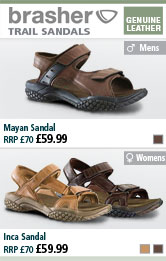 Brasher Mayan Mens and Inca Ladies Sandals
