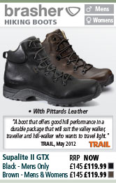 Brasher Supalite II GTX Walking Boots, Brown and Black