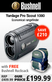 Bushnell Pro Scout with Free Backpack