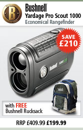 Bushnell Pro Scout with Free Backpack