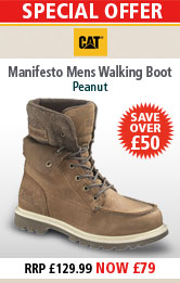 CAT Manifesto Mens Walking boot - Peanut Special Offer