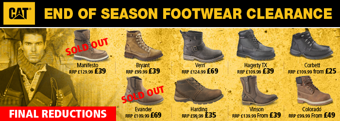 CAT Mens Winter Boots Sale