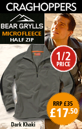 Craghoppers Bear Grylls Half-zip Microfleece