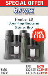 Hawke Frontier ED Open Hinge Binoculars Special Offer