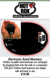 Hot Rox Electronic Hand Warmer