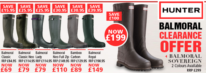 Hunter Clearance Offers
