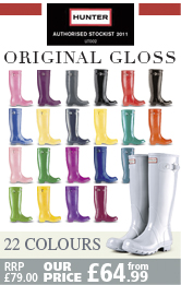 Hunter Original Gloss Wellington Boots