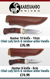 Karesuando Hunter 8cm and 10cm Knives