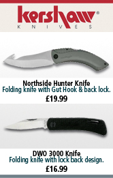 Kershaw Northside Hunter Knife and Elk Skinner II Kife