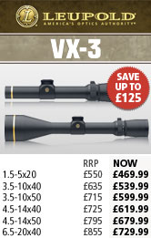 Leupold VX-3 Rifle Scopes