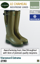Le Chameau Vierzonord Extreme Mens Wellington Boots with FREE Boot Bag