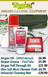 Napier Airgun Cleaning Equipment