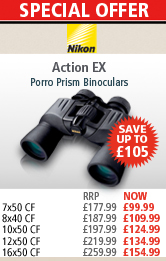 Nikon Action Ex Binoculars Special Offer