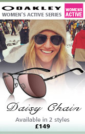 Oakley Daisy Chain Women's Sunglasses - Polished Black(Frame)/00 Grey Polarized(Lens)