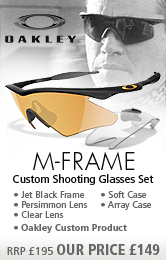 Oakley M-Frame Custom Shooting Glasses