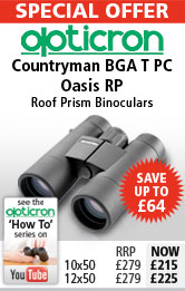 Opticron Countryman BGA T PC Oasis RP Roof Prism Binoculars