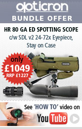 Opticron HR 80 GA ED Spotting Scope Bundle