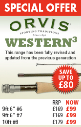 Orvis Western 3 Fly Rod Special Offer