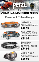petzl Headlamps for Climbing and Mountaineering