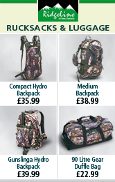 Ridgeline Rucksacks and Luggage
