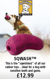 Ruffwear Sqwash Rubber Dog Toy