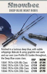 Snowbee Deep Blue Boat Rods