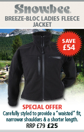 Snowbee Breeze-Bloc Ladies Fleece Jacket