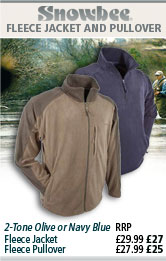 Snowbee Fleece Jacket and Pullover