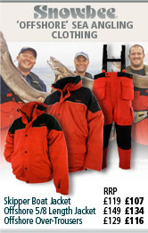 Snowbee Skipper Jacket, Offshore 5/8 Length Jacket and Offshore Over-Trousers