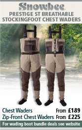 Snowbee Prestige ST Breathable Stockingfoot Chest Waders