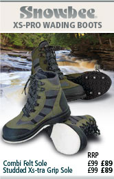 Snowbee XS-Pro Wading Boots - Combi Grip Sole and Studded Xs-tra Grip Sole