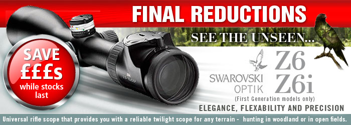 Swarovski Optik Z6 and Z6i Special Offers