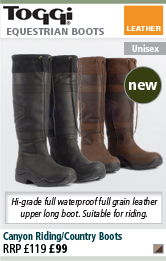 Toggi Canyon Riding/Country Boots - Chocolate Brown or Black
