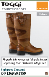 Toggi Highgrove Chestnut Country Boots