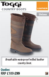 Toggi Quebec Leather Country Boots - Chocolate