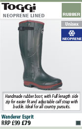 Toggi Wanderer Esprit Wellington Boots - Green