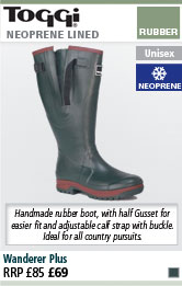 Toggi Wanderer Plus Wellington Boots - Green