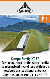 Vaude Campo Family XT 5P Tent - Chute Green