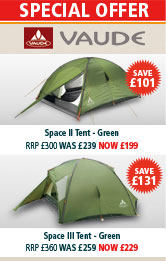 Vaude Space II and Space III Special Offers