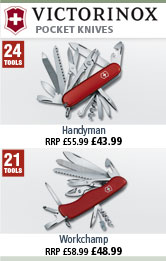 Victorinox Handyman and Workchamp Pocket Tools