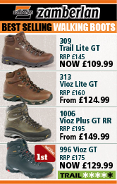 Zamberlan Best Selling Walking Boots