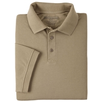 5.11 Tactical Professional Short Sleeve Polo Shirt - Silver Tan