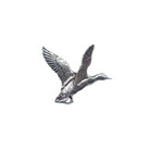 A R Brown Mallard Pewter Pin Badge