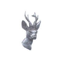 A R Brown Roe Deer Pewter Pin Badge