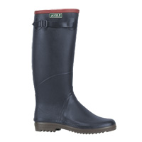 Aigle Chantebelle ML (Wide Calf) Wellington Boots - Marine (Navy)