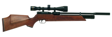 Weihrauch HW100S Air Rifle - Sporter Walnut Stock