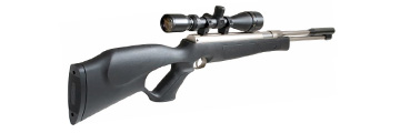 Weihrauch HW97KT Air Rifle with Stainless Detail - Thumbhole Synthetic Stock