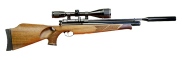 Air Arms S400K Carbine Air Rifle - Beech Stock