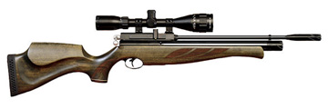 Air Arms S410K Superlite Air Rifle - Hunter Green Stock