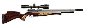 Air Arms S410 Superlite Air Rifle - Deluxe High Gloss Stock